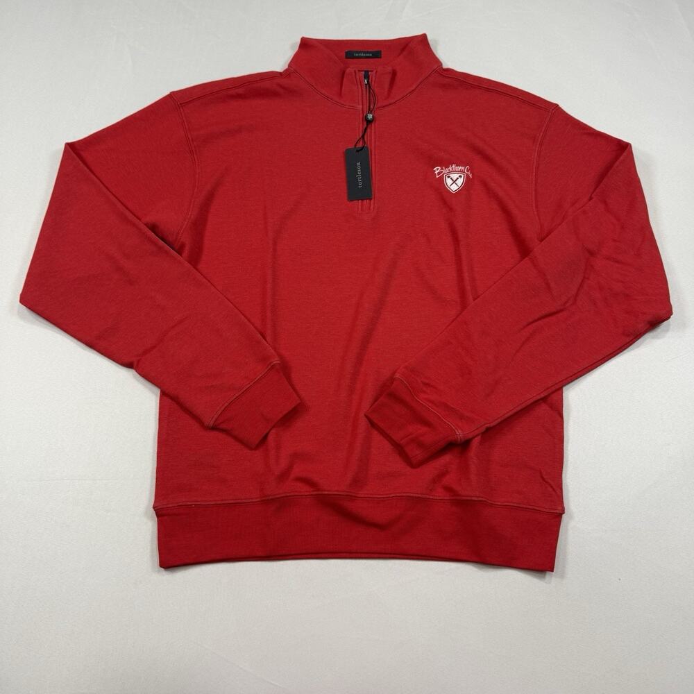Turtleson Blackthorn Country Club 1/4 Zip Golf Pullover Size Small NWT $150